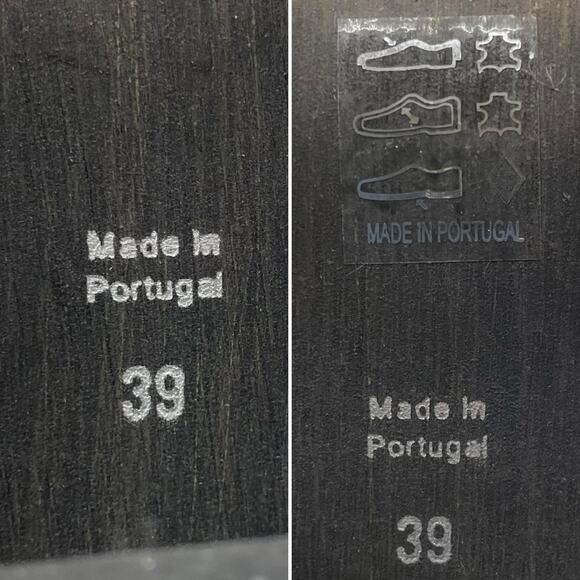 Free People Carrera Gray Leather Woven Crisscross Strappy Block Heel Boot 39 8.5 - Picture 8 of 12